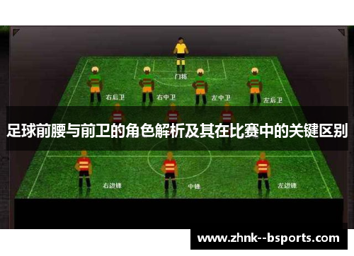 足球前腰与前卫的角色解析及其在比赛中的关键区别
