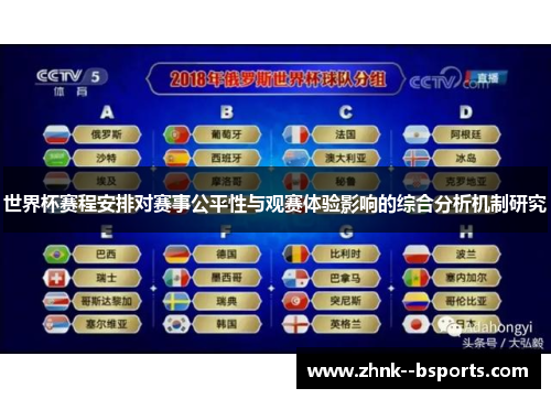 世界杯赛程安排对赛事公平性与观赛体验影响的综合分析机制研究